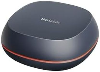 SanDisk Desk Drive SSD 8TB, External Desktop SSD, compatible with Windows and Mac, automatic backups, SSD speeds up to 1000 MB/s, High Capacity Solid State Drive, exFAT Formatted, USB-C, USB 3.2 Gen 2