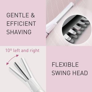 Panasonic Women’s Compact Body Trimmer – Dry, Battery Powered, White