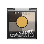 Rimmel London Scandaleyes 5 Pan Eyeshadow Palette Golden Eye, Cream