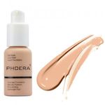 Glamza PHOERA Foundation Concealer Makeup Full Coverage Matte Brighten Long Lasting UK (103 WARM PEACH)