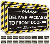 (2 Pack) Metal Delivery Signs for P