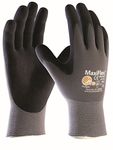 (5 Pairs) ATG Gloves 34-874 Assembly Gloves MaxiFlex Ultimate 5 x Grey/Black 10