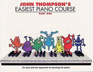 John Thompson's Easiest Piano Course: Part 1 - Revised Edition [Lingua inglese]