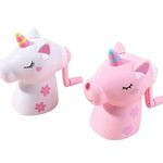 Sellon1 Unicorn Shaped Manual Color Pencils/Pencil Sharpener for Toddlers, Table Sharpener Machine School Stationary Gift for Kids (Pack of 1, Multi Color)