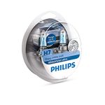 Philips WhiteVision ultra H7 car headlight bulb, 4.200K, set of 2