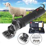 Powerful Electric Sheep Shearing Clippers Shears Animal Wool Sheep Cut Goat Alpaca Pet Trimmer Farm Machine UK Plug 690W