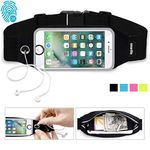 Running Belts, smartlle Best Fanny Pack Waist Phone Holder Bag Gym Workout Sports Belts Fitness Gear for iPhone 13 12 11 Pro Max/XR/XS/X/8 7 6 6S Plus Samsung Galaxy S22 21/Note/A, Huawei, Women/Men