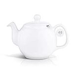 SAKI Large Porcelain Teapot, 48 Oun