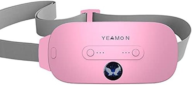 Portable Cordless Heating Pad, Electric Waist Belt Device, Fast Heating Pad with 3 Heat Levels and 3 Massage Modes, Back or Belly Heating Pad for Women and Girl