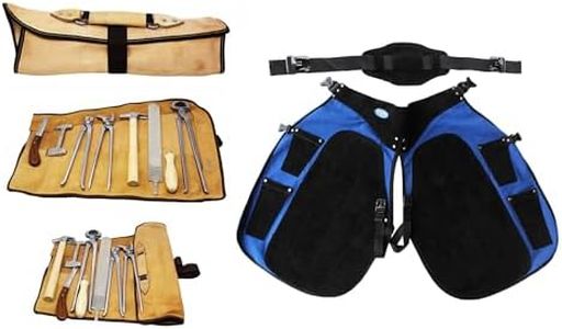 Horse Farrier Tool Equine Hoof Care Tool Kit w/Apron 98498