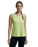 Jockey Womens Relaxed Fit Polyester Racerback Tank Top MW22_Daiquiri Green_M