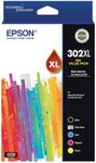 Epson 302XL - High Capacity Claria - Black Ink for Expression Premium XP-6000 and XP-6100, Single Pack, C13T01X192