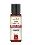 Naturoman Undiluted Pomegranate Seed Carrier Oil | Suitable for All Skin Types | 100% Pure & Natural | For Skin, Hair, Face, Body & Nails | Pack of 1 | 30 ml