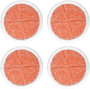 KEEPOW Spinwave Replacement Pads Compatible with Bissell Spinwave Powered Hard Floor Mop 2039 Series, 20399, 2039A, 2307, 2315A, 23157, 2124, 20393 Spin Heavy Scrub Mop Pads for Floor Cleaner (4 Pack)