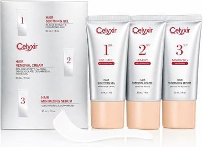 3.04OZ 3-Step Facial Hair Removal Cream Kit for Women, with hair inhibitor
