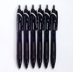 Uni Jetstream Standard Ballpoint Pen, 0.7 mm, Black Ink, Black Body, 6 pens per Pack (Japan Import) [Komainu-Dou Original Package]