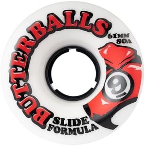 Sector 9 Longboard Wheels 61mm Butterballs 80A White