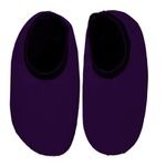 Missby® Unisex Adults Anti-Slip Booty Belly Indoor Socks (Purple)