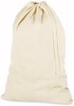Whitmor Natural Cotton Laundry Bag,