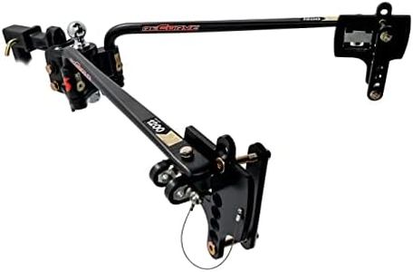 Camco Eaz-Lift ReCurve R6 1,200lb Weight Distribution Hitch | Features 1,400lb Max Tongue Weight Rating, 2-5/16-inch Ball has a 15,000lb Max Rating, and Premium Adaptive Sway Control | (48734)