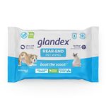 Glandex Dog, Cat, Pet Wipes Cleansing Deodorizing Hygienic Anal Gland Grooming 100 Wipes