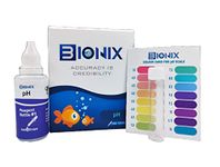 BIONIX pH Water Test Kit for Freshwater & Saltwater | 250 Test.