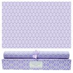 SCENTORINI- 15 Sheets Drawer Liners for Dresser Lavender Scented Drawer Liners Drawer Paper Liner 14.3 X19.5 Inch Sheets Scented Paper Sheets for Closet Shelves and Dresser Drawers (Lavender)