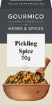 GOURMICO Pickling Spice, A Blend of Coriander, Mustard, Allspice, Peppercorns, Cloves, Ginger & Chillies. Ideal to Spice Up Meats, Stews & Rice Dishes, 50g Pack