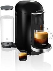 Nespresso Vertuo Plus Deluxe Coffee and Espresso Maker by Breville, Black