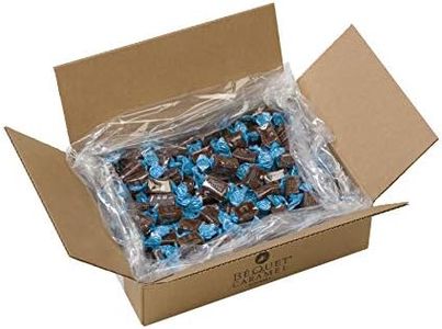 Béquet Caramel - Salt Chocolate Caramel - Caramel Candy Individually Wrapped - Gourmet Caramel Candy - Made in Montana - Kosher (Star-D) and Gluten Free - 5 LB Box