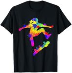 Skateboarder Girl Skater Girl Skateboard Skateboarding T-Shirt