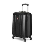 Swiss Gear La Sarinne Hardside Spinner International Carry-On 20-Inch., Black