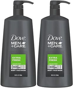 Dove Men+Care Body Wash, Extra Fresh 23.5 Ounce (Pack of 2)