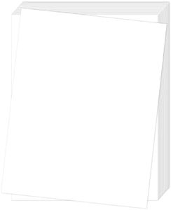 White Cardstock - 50 Sheets A4 Thick Cardstock Paper, 250GSM White Paper 8.3x11.7 Heavy Card Stock Paper Printer Paper for DIY Craft Making, Business Cards, Office Printing, Menus,Images,Invitations