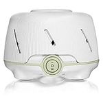 Marpac Dohm (White/Green) | The Original White Noise Machine | Soothing Natural Sound from a Real Fan | Noise Cancelling | Sleep Therapy, Office Privacy, Travel | For Adults & Baby | 101 Night Trial