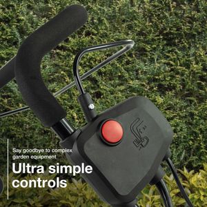HYUNDAI 14” Electric Lawn Scarifier & Aerator – 1600W, 45L Bag, Adjustable Height