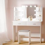 Artiss Dressing Table, 10 Bulbs LED