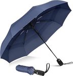 PRIME DEALS Umbrella Automatic Open Travel Umbrella with Wind Vent,Umbrella big size for men, Umbrella for girls, Umbrellas for rain,Windproof Umberalla Large for Man,Women (Blue)