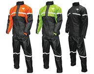 Nelson-Rigg SR-6000-ORG-03-LG Stormrider Rain Suit (Black/Orange, Large)