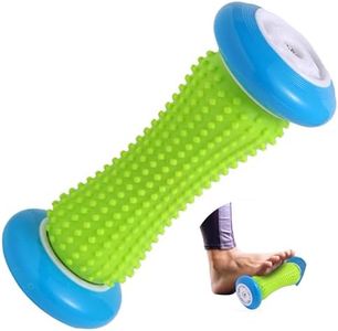 JimXen Foot Massager Roller for Plantar Fasciitis Relief Reflexology Deep Tissue Muscle Recovery Therapy for Arch, Heel, Leg, Hand and Back (Foot Roller)