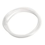 Quickun Silicone Tubing, 5/32" ID x 1/4" OD High Temp Food Grade Tubing Pure Silicone Hose Line Tube for Home Brewing, Wine Making, Beer Line, Kegerator, Aquaponics (9.84 Ft)