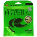 Solinco Hyper-G Soft Tennis String - 1.30mm/16 - Green - 12m Set