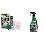 Turtle Wax Car Headlight Restoration Kit - Removes Oxidation & Renews Yellowing & Dash & Glass Interior Car Cleaning Pro Valeting Car Care (500ml)