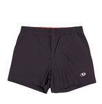 Mossy Oak Women's Standard Fishing Shorts, Athletic Swim, Surf, and Quick Dry, Charcoal, Medium