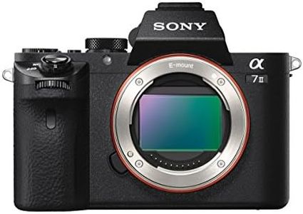 Sony Alpha 7 II E-mount interchangeable lens mirrorless camera with full frame sensor