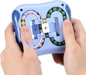 ANAB GIAB Magic Bean Cube Toys Rotating Decompression Square Small Beads Magic Cube Children's Puzzle Decompression Special Shape Magic Cube Ball Game Creative Toys