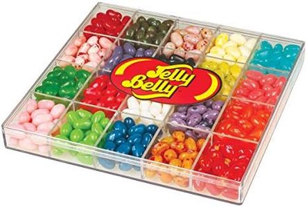 Jelly Belly 20-Flavor Clear Gift Box - Genuine, Official, Straight from the Source