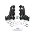 Patriot (H8080-B) 1-3/4" 4-Tube Black Coating Hi-Temperature Exhaust Header for GM E-Rod LS Engine Swaps Bolts Directly to E-Rod Catalytic Converters