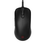 BenQ Zowie FK2-C Symmetrical Gaming Mouse for Esports |Weight-Reduced | Paracord Cable & 24-step Scroll Wheel for More Personal Preference| Driverless | Matte Black Coating | Medium Size