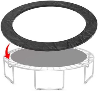 HYPATA Trampoline Replacement Pad, Trampoline Cover Pad 12FT 14FT 15FT Universal Replacement Trampoline Frame Waterproof Surround Spring Pad for Round Frame